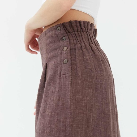 Urban Outfitters Pants - NWT UO Colette Pleated Wide Leg Pant M brown
